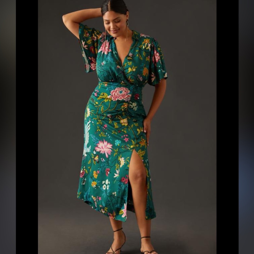 EUC Maeve Buttonfront Shirt Dress